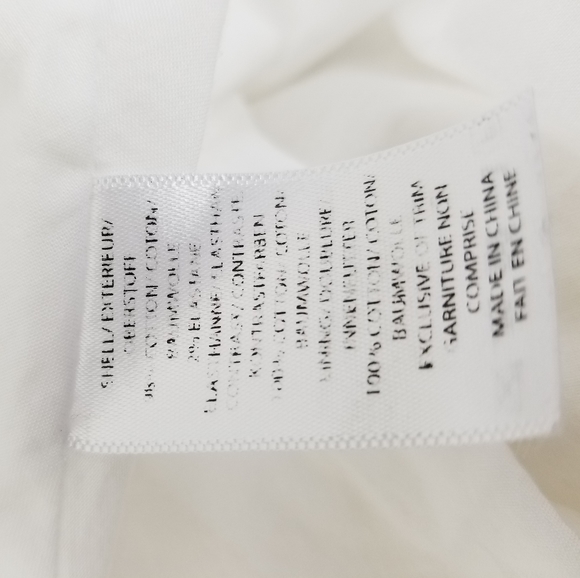 Pink Tartan White Cotton Colorblock Long Sleeve Shirt Dress Size 6 - Picture 10 of 10